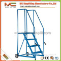 3 meter warehouse steel movale step ladders